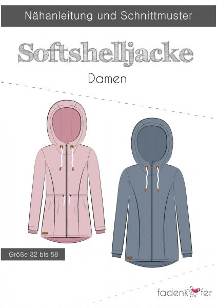 Fadenkäfer Papierschnittmuster Softshelljacke Damen